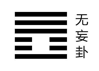 无妄卦卦辞：无妄：元亨，利贞。其匪正有眚